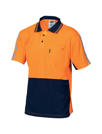 DNC HiVis Cool Breathe Stripe Polo (3755)