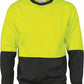 DNC HiVis Two tone Fleecy Sweat Shirt, Crew Neck (3821)
