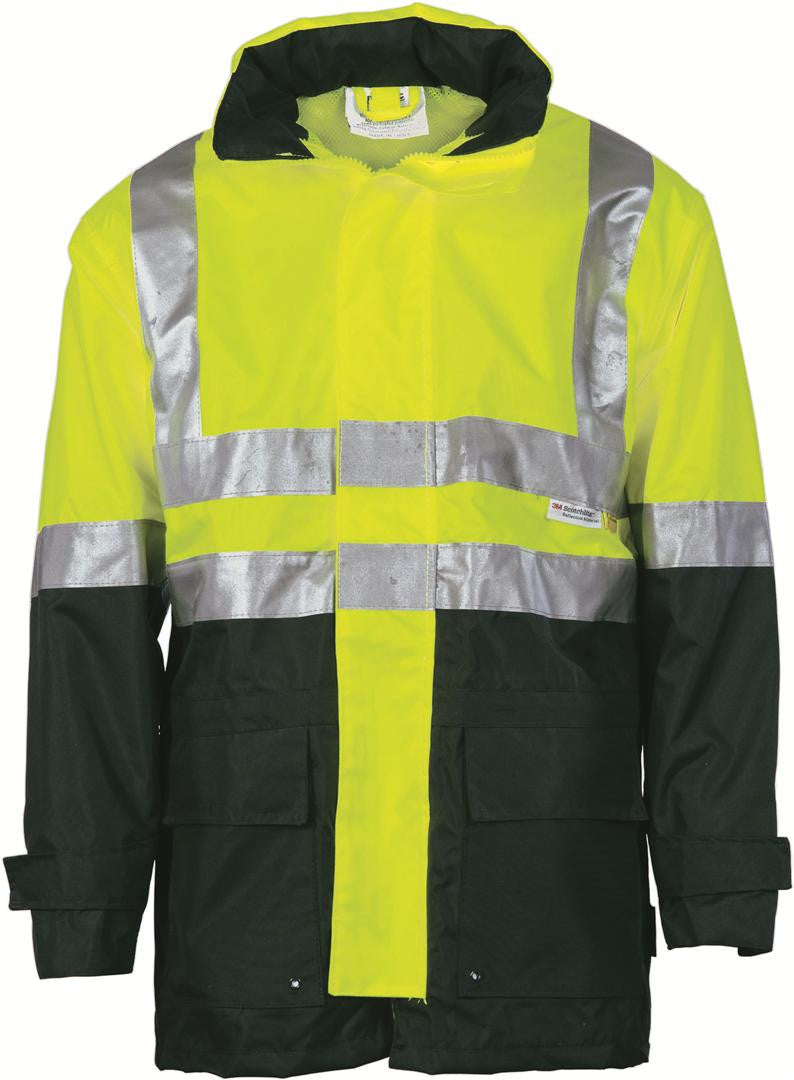 DNC HiVis Two Tone Breathable Jacket with 3M R/Tape (3867)