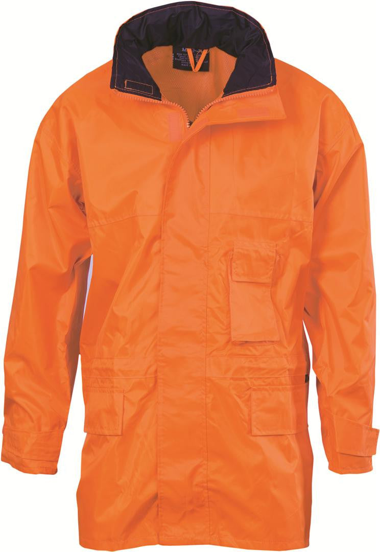 DNC HiVis Breathable Rain Jacket (3873)