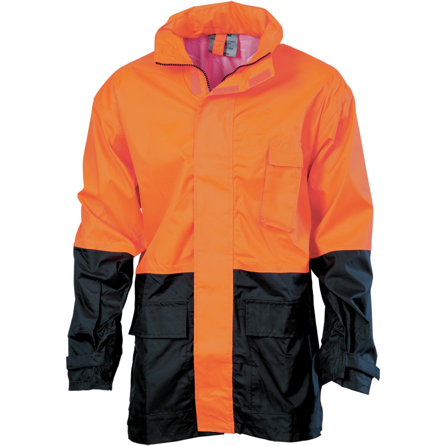 DNC Hi Vis Two Tone Lightweight Rain Jacket 3877 Uniform