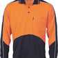 DNC HiVis Cool Breathe Panel Polo Shirt - Long Sleeve (3892)