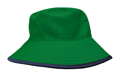 Headwear Reversible Breathable Poly Twill Bucket Hat (3935)