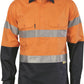 DNC HiVis Cool-Breeze Close Front L/S Cotton Shirt with 3M R/T (3949)