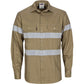 DNC HiVis Cool-Breeze Cotton L/S Shirt with generic R/T (3967)