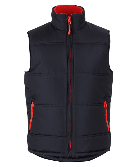 JBs Wear Puffer Contrast Vest (3ACV)