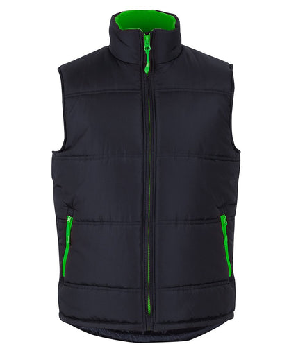 JBs Wear Puffer Contrast Vest (3ACV)