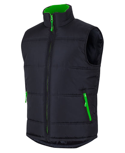 JBs Wear Puffer Contrast Vest (3ACV)