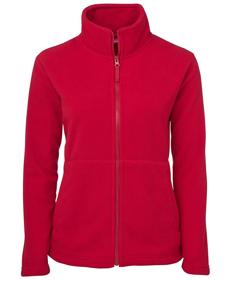 JB's Wear-JB's Ladies Full Zip Polar-Red / 8-Uniform Wholesalers - 6