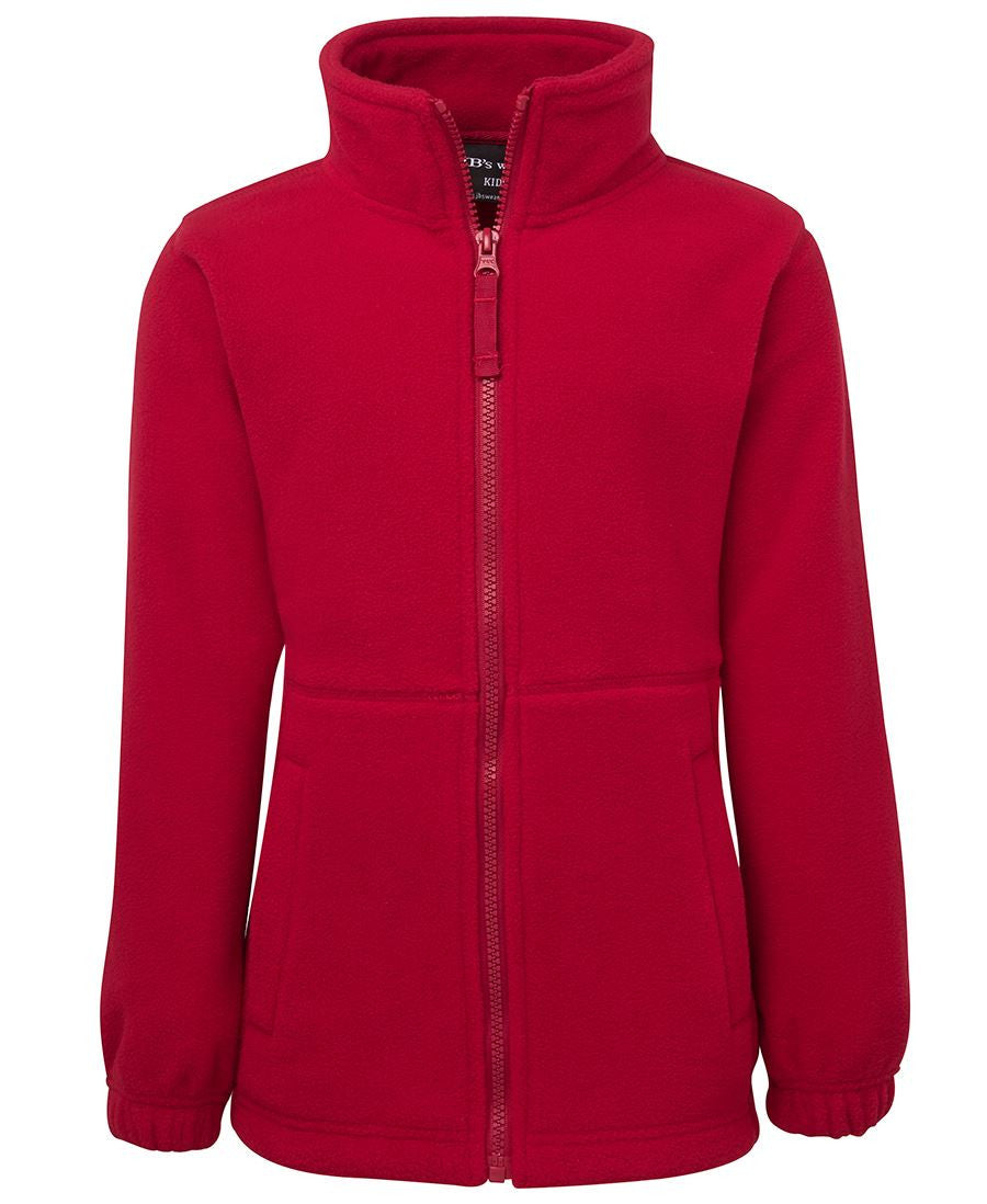 JB's Wear-JB's Kids Full Zip Polar-Red / 4-Uniform Wholesalers - 3