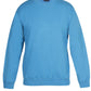 JB's Wear-JB's Adults Fleecy Sweat-AQUA / S-Uniform Wholesalers - 12
