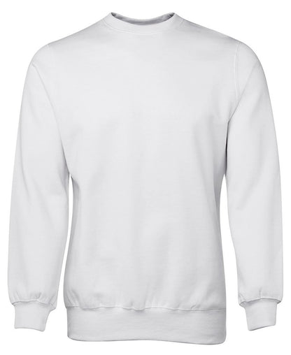 JB's Wear-JB's Adults Fleecy Sweat-White / S-Uniform Wholesalers - 10