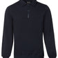 JB's Wear-JB's  Adults Half Zip Fleecy Sweat-Navy / S-Uniform Wholesalers - 4