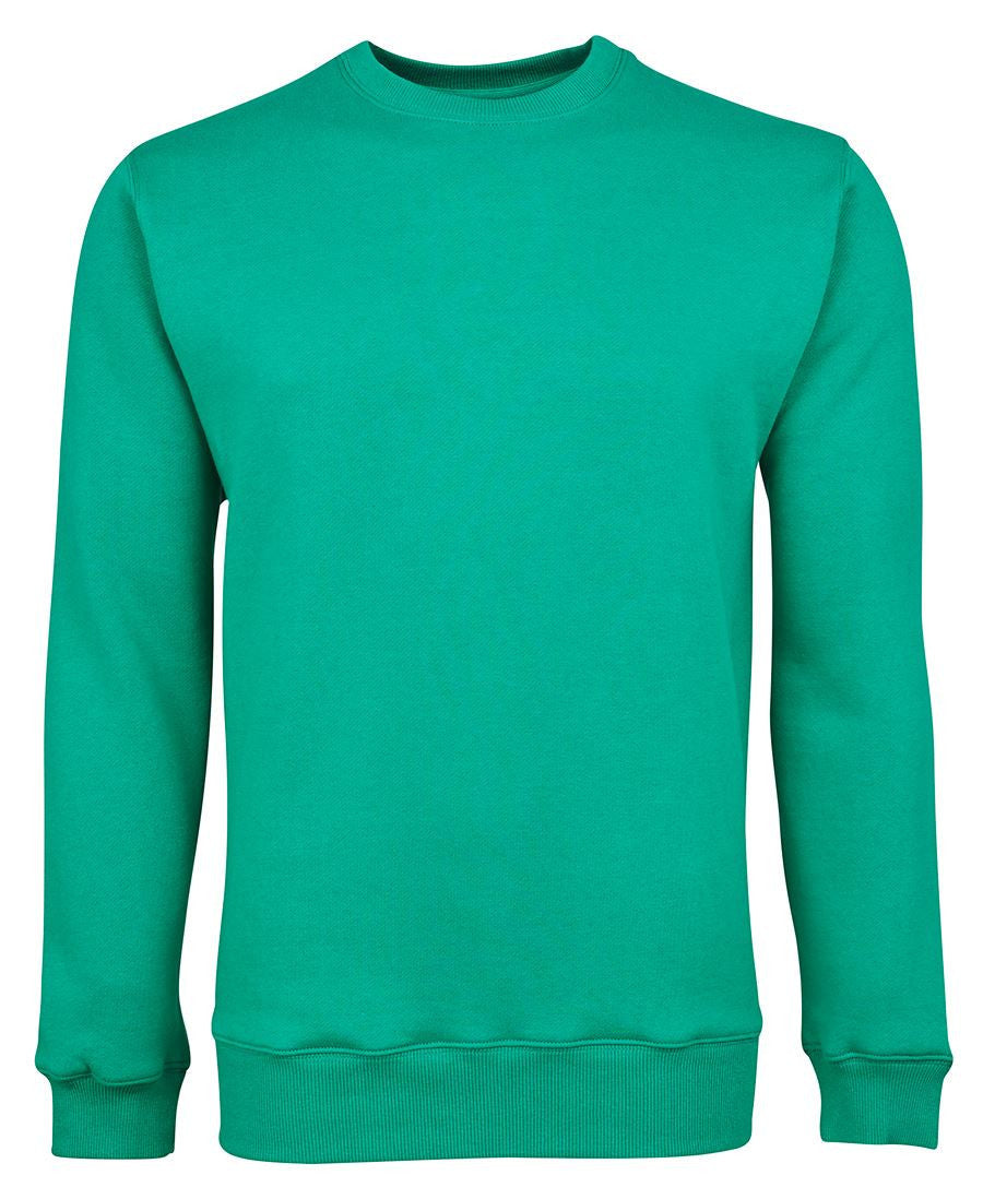 JB's Wear-JB's Adults Fleecy Sweat-Kelly Green / S-Uniform Wholesalers - 3