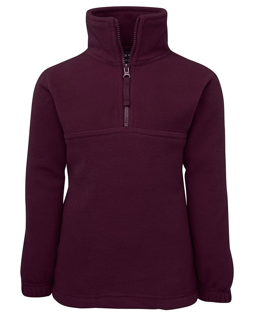 JB's Wear-JB's Kids 1/2 Zip Polar-Maroon / 4-Uniform Wholesalers - 5