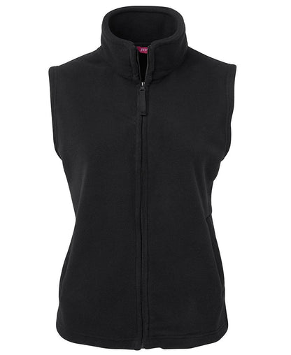 JB's Wear-JB's Ladies Polar Vest-8 / Black-Uniform Wholesalers - 2