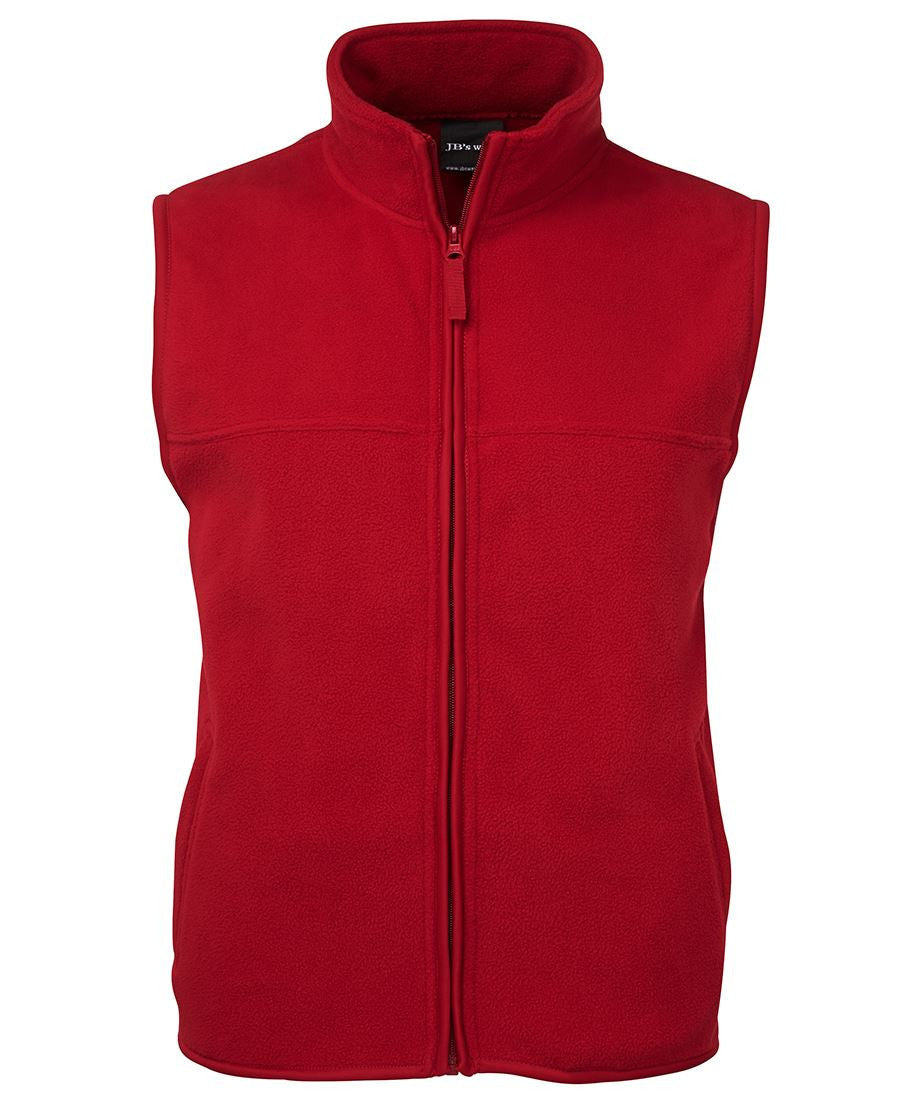 JB's Wear-JB's Adults Polar Vest-Red / S-Uniform Wholesalers - 6