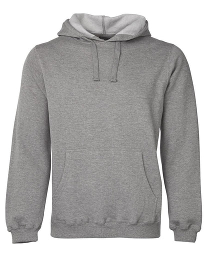 JB's Wear-JB's Adult P/C Pop Over Hoodie-13% Marle / S-Uniform Wholesalers - 3