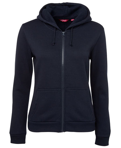 JB's Wear-JB's  Ladies P/C Full Zip Hoodie-Navy / 8-Uniform Wholesalers - 2