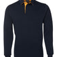 JB's Wear-JB's Adults 2 Tone Rugby-Navy/Gold / S-Uniform Wholesalers - 6