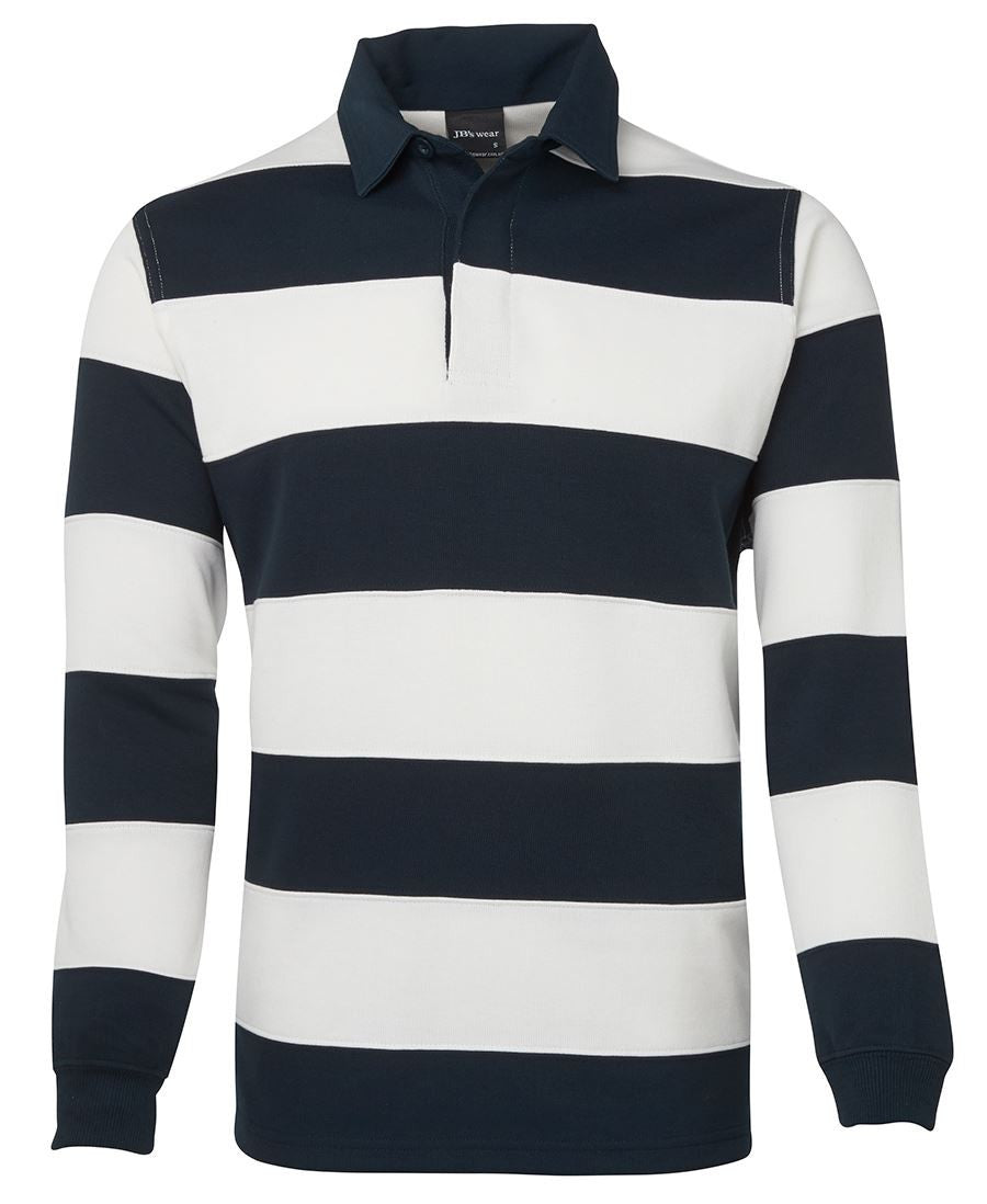 JB's Wear-JB's Rugby Striped-Navy/White / S-Uniform Wholesalers - 4