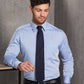 Winning Spirit Men's Fine Chambray Long Sleeve Shirt (M7012)