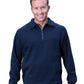 JB's Wear-JB's  Adults Half Zip Fleecy Sweat--Uniform Wholesalers - 1