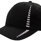 Headwear Breathable Poly Twill with Small Check Patterning Cap (4010)