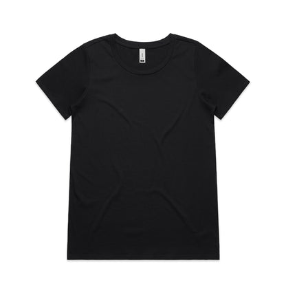 Ascolour Wo'S Shallow Scoop Tee-(4011)
