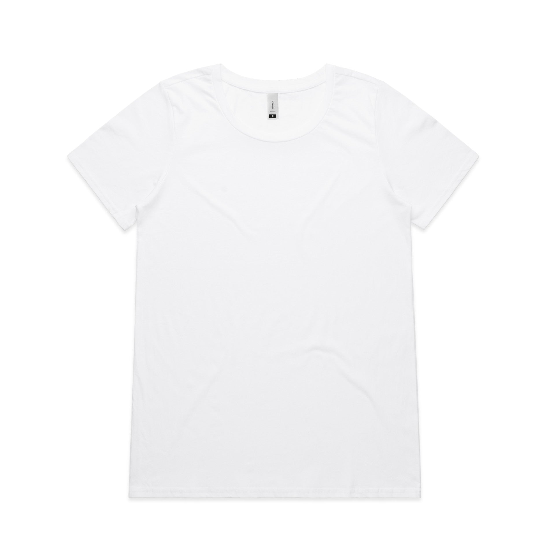 Ascolour Wo'S Shallow Scoop Tee-(4011)
