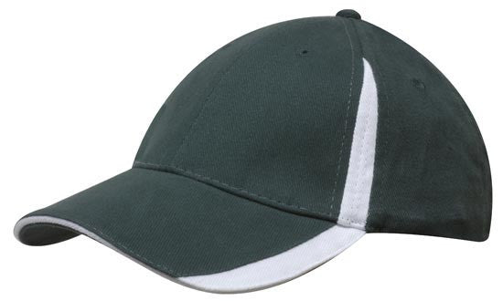Headwear Brushed Heavy Cotton with Inserts on the Peak & Crown (4014)
