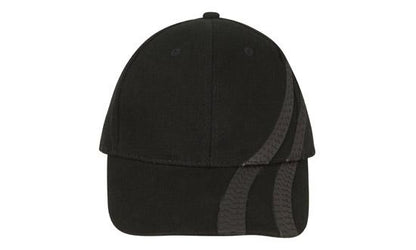 Headwear Brushed Heavy Cotton with Tyre Tracks Cap (4015)