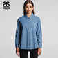 Ascolour Womens Blue Denim Shirt - (4042)