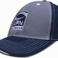 Headwear Brushed Heavy Cotton Two Tone Cap with Contrasting Stitching and Open Lip Sandwich (4053)