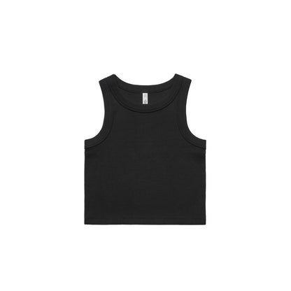 Ascolour Wo's Organic  Rib Crop Tank (4064G)