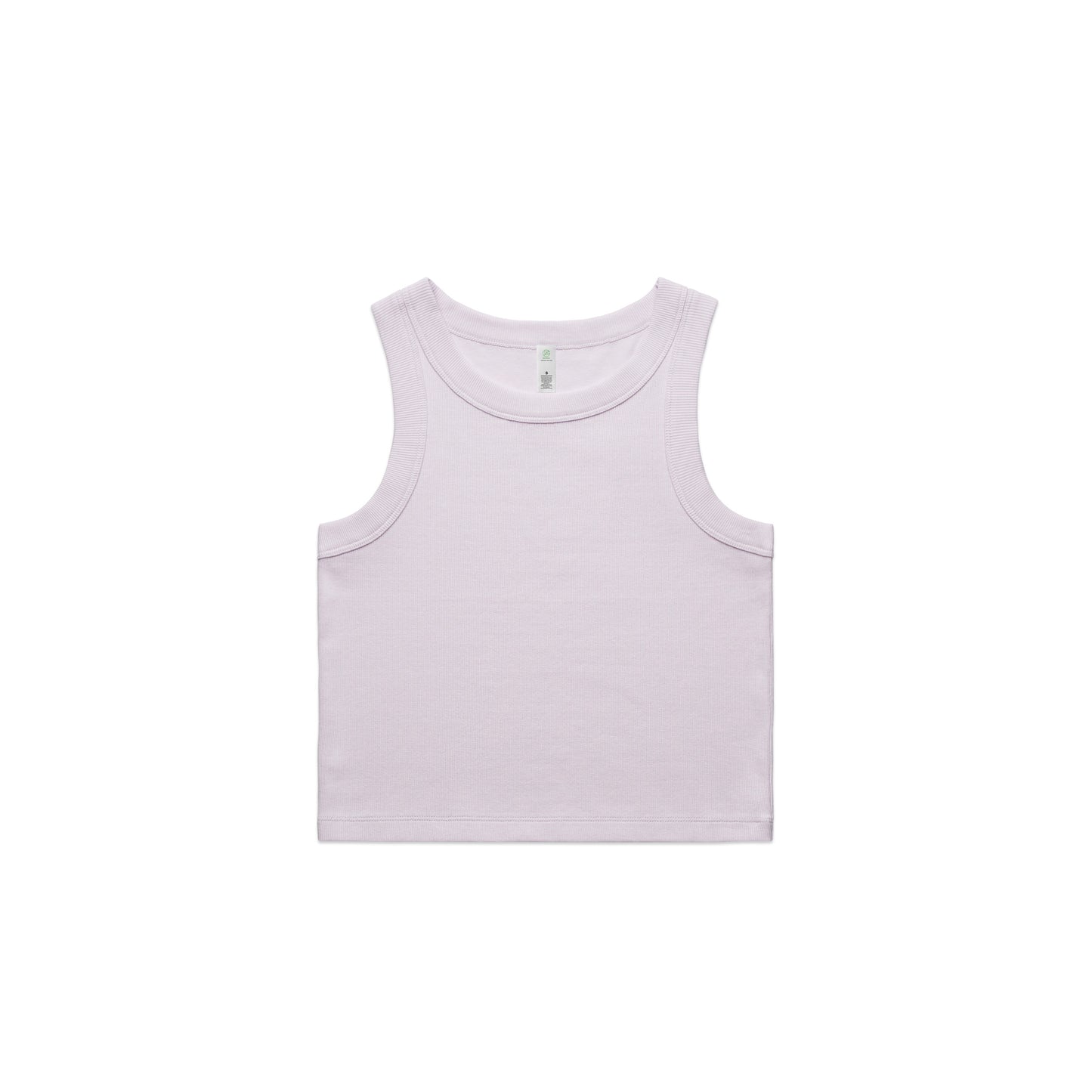 Ascolour Wo's Organic  Rib Crop Tank (4064G)