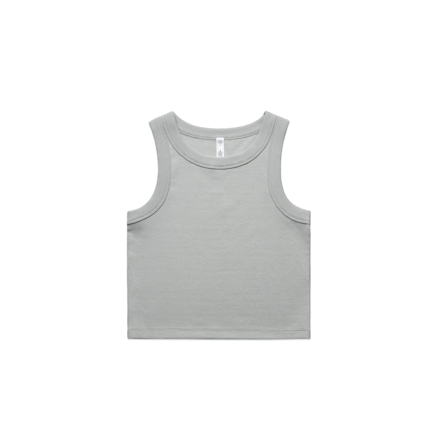 Ascolour Wo's Organic  Rib Crop Tank (4064G)