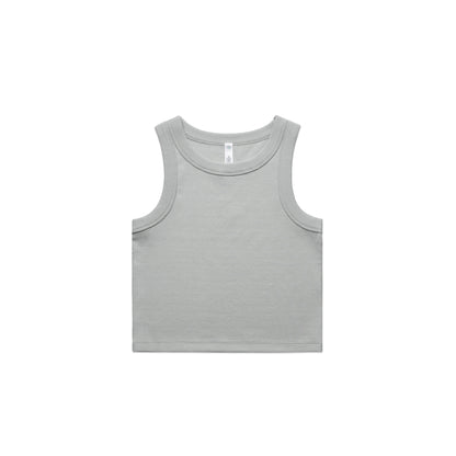 Ascolour Wo's Organic  Rib Crop Tank (4064G) 
