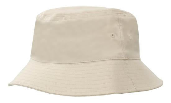 Headwear Breathable Poly Twill Bucket Hat (4107)