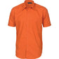 DNC Mens Premier Poplin Business Shirts - Short Sleeve (4151)