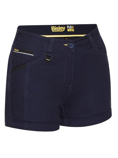 Bisley Women's Flx & Move Short Short-(BSHL1045)