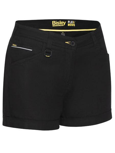 Bisley Women's Flx & Move Short Short-(BSHL1045) – Uniform Wholesalers