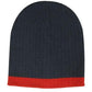 Headwear Two Tone Cable Knit Beanie - Toque (4195)