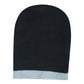 Headwear Two Tone Cable Knit Beanie - Toque (4195)