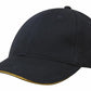 Headwear Brushed Heavy Cotton with Sandwich Trim (4210)