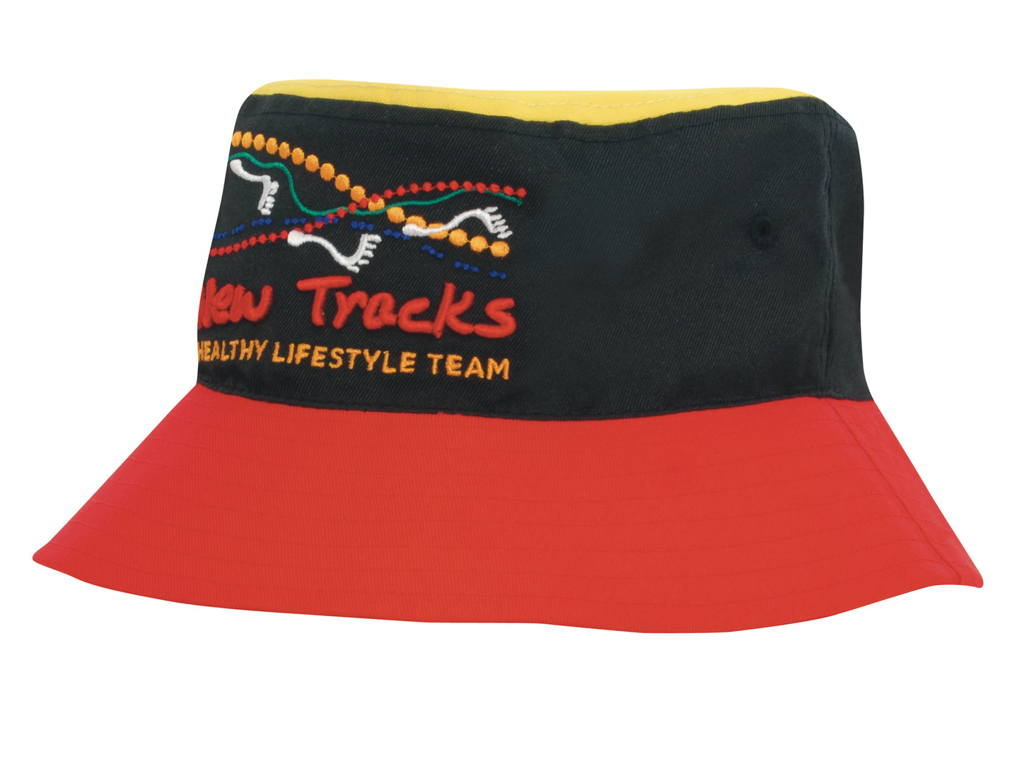 Headwear Breathable Poly Twill Multicoloured Bucket Hat (4220)