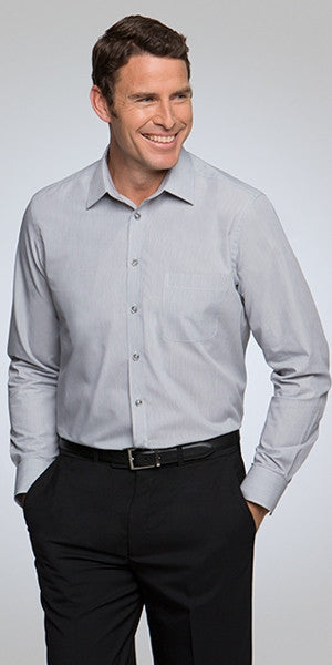 City Collection-City Collection Pinfeather-S / Charcoal-Uniform Wholesalers - 1