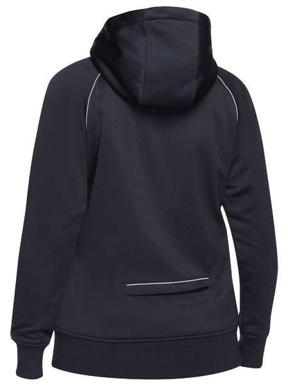 Bisley Women's Fleece Zip Front Hoodie With Sherpa Lining (BKL6925)