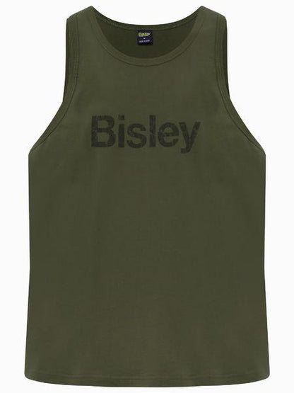 Bisley Cotton Logo Singlet (BKS063)