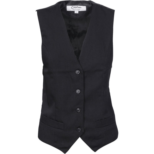 DNC Ladies Black  Vest (4302)